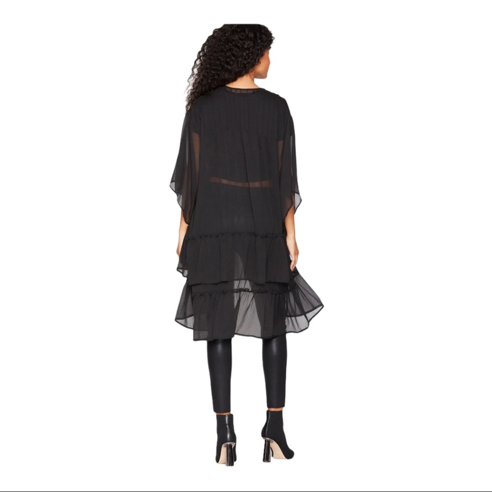 BCBGeneration  RUFFLE KIMONO ROBE - Picture 4 of 11